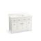 Kohler 48 in. Bathroom Vanity Cabinet With Sink And Quartz Top in White 35021-0 - alternate 1